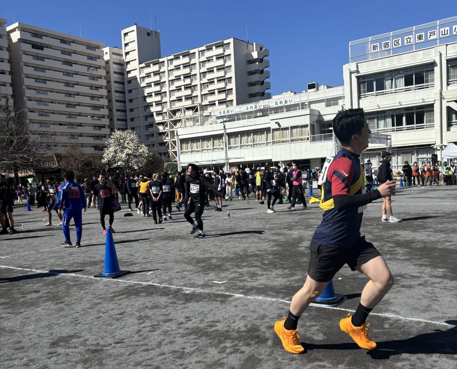 箱根山駅伝の参加