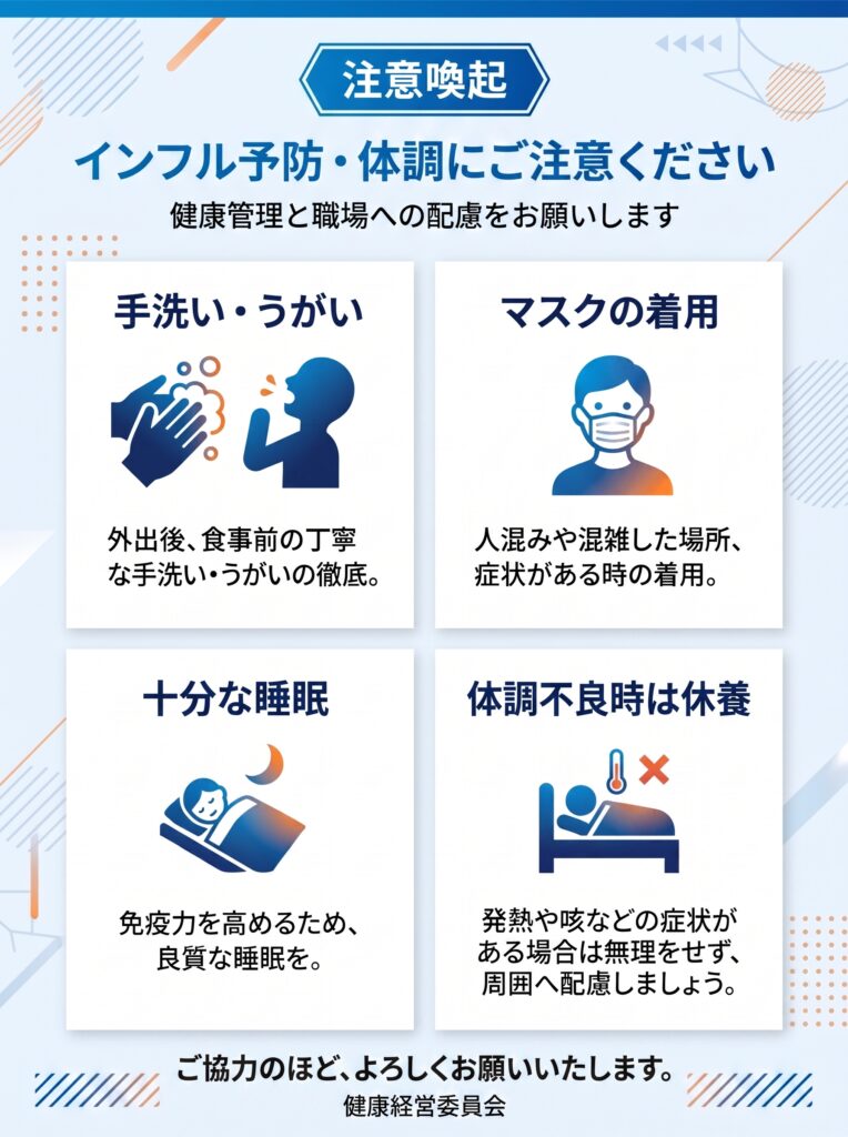 夏の疲れにご用心！今すぐ始めたいインフルエンザ予防と体調管理